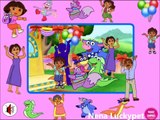 Solving Dora Shadow Puzzle Game Video-Dora The Explorer Games-Great Kids Fun