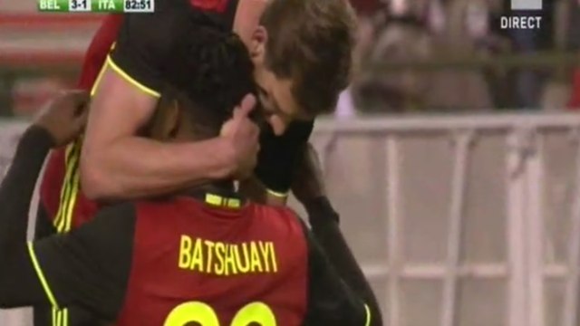 Le festival de Michy Batshuayi avec la Belgique !