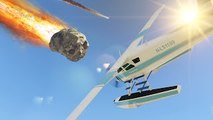 GTA 5 METEOR SHOWER MOD! (GTA 5 Funny Moments) Grand Theft Auto Gameplay Video