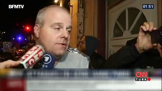 Paris'te saldırıdan kurtulan bir kişi dehşet anlarını anlattı!