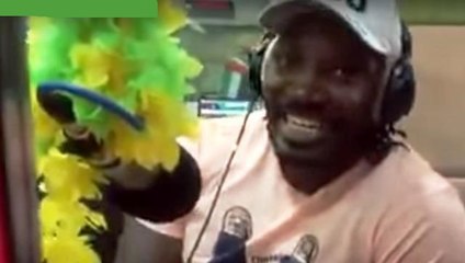 Chris Gayle Imitating Mohanlal