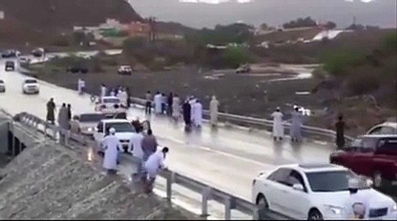 Inondation rapide en Arabie Saoudite