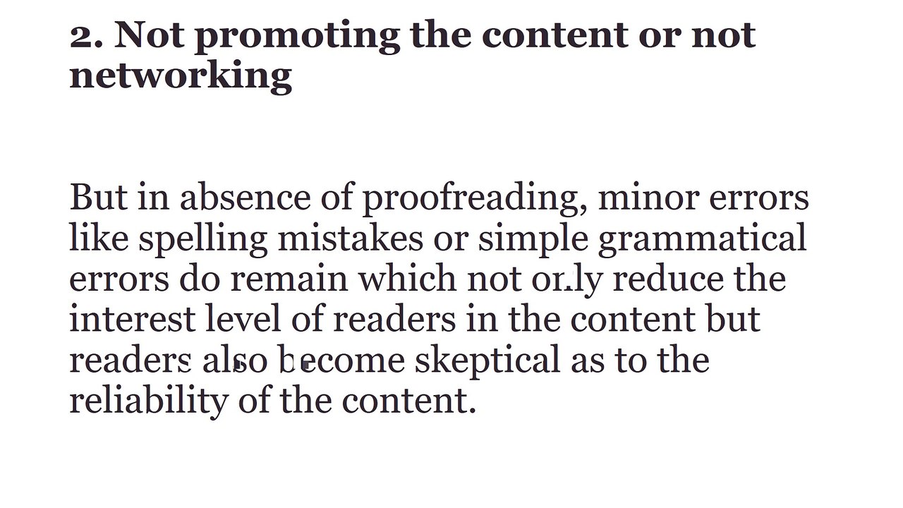 Top habits of highly ineffective blogger