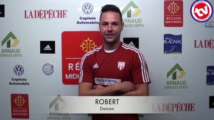 Présentation du Groupe du Blagnac FC face à Clermont foot 63