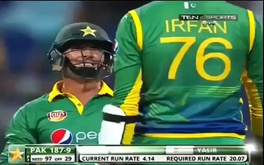 In Today’s Match See What Pathan Did On Yasir Shah’s Big Six