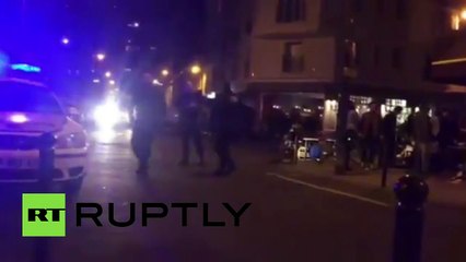 عاجل الصور الأولى من مكان الهجوم على فرنسا