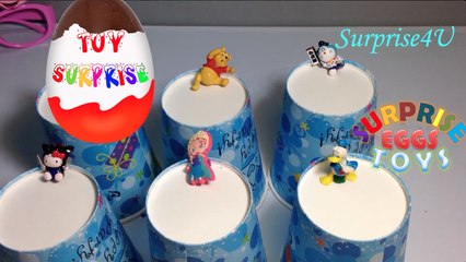 Surprise Eggs Toys - Pop the Balloons with Hands