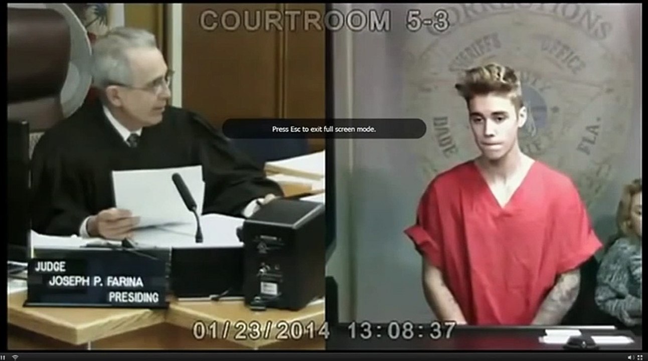Justin Bieber Court VIDEO   Justin Bieber Arrested DUI & Drag Racing Reaction