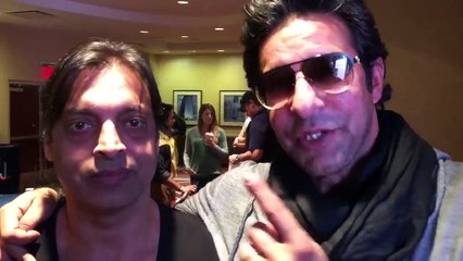 Wasim and Shoaib Have Something To Say To Their Fans Ahead 2nd Match – Watch Video! - Video Dailymotion