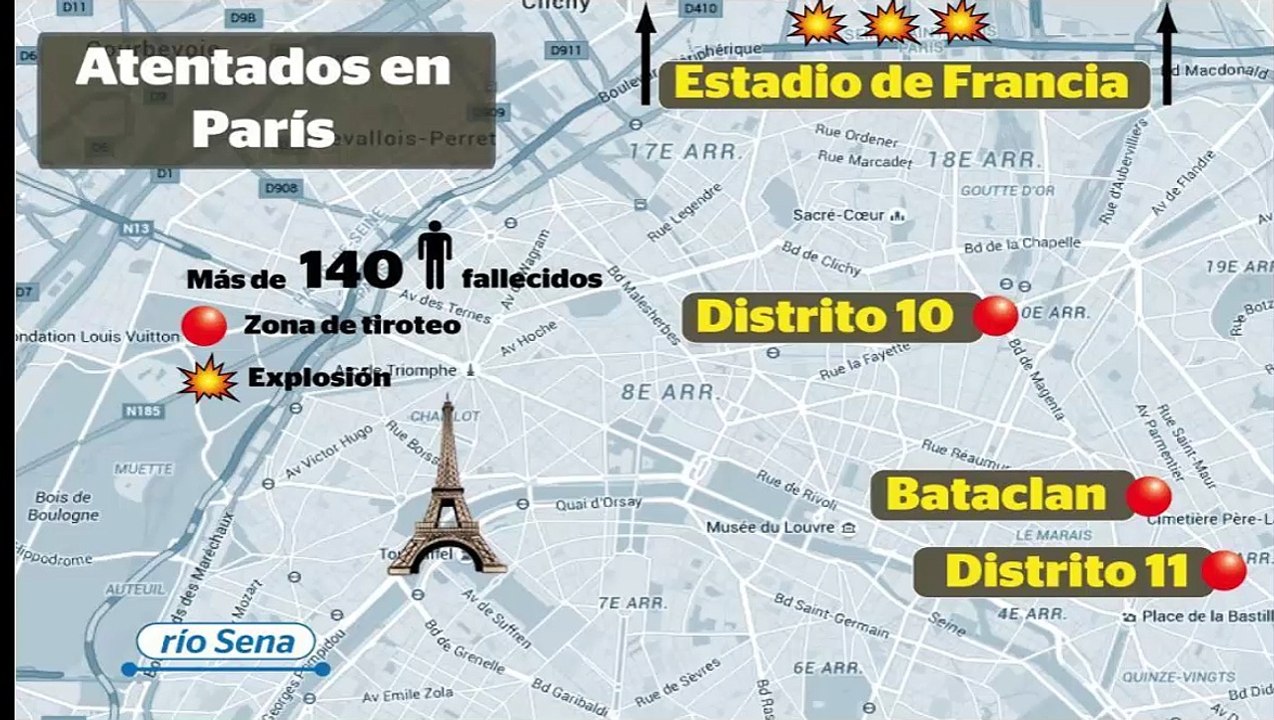 Atentado en Francia "Había sangre y cadáveres por todas partes" (13/11/2015)