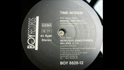 Time Modem - Werkzeug Eines Fernen Willens (B)