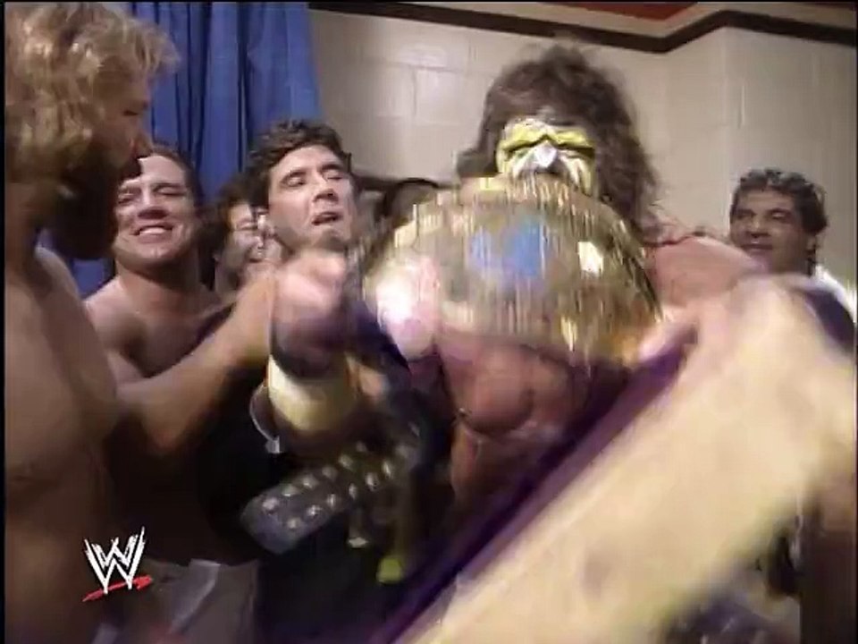 WWF SummerSlam 1988 - The Ultimate Warrior Post-Match Interview