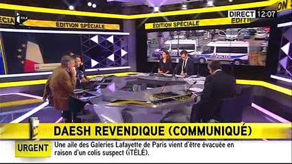 Daesh revendique les attentats de paris ( officiel)