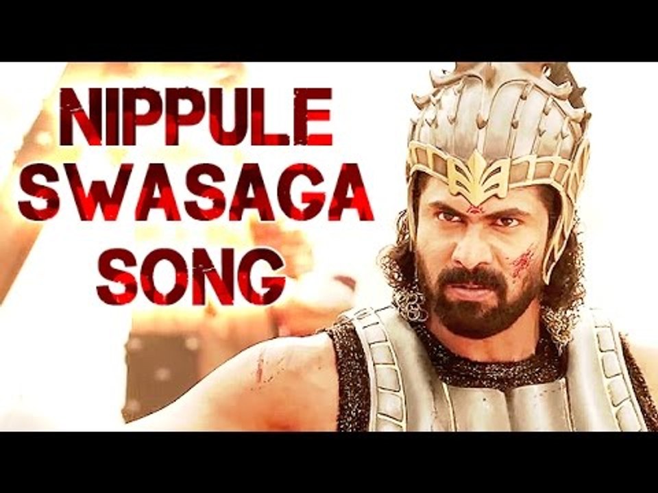 bahubali video song nippule swasaga by talking tom