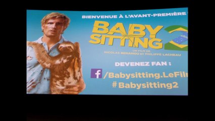 Avant-premiere du film BABYSITTING2 à UGC de V.A.