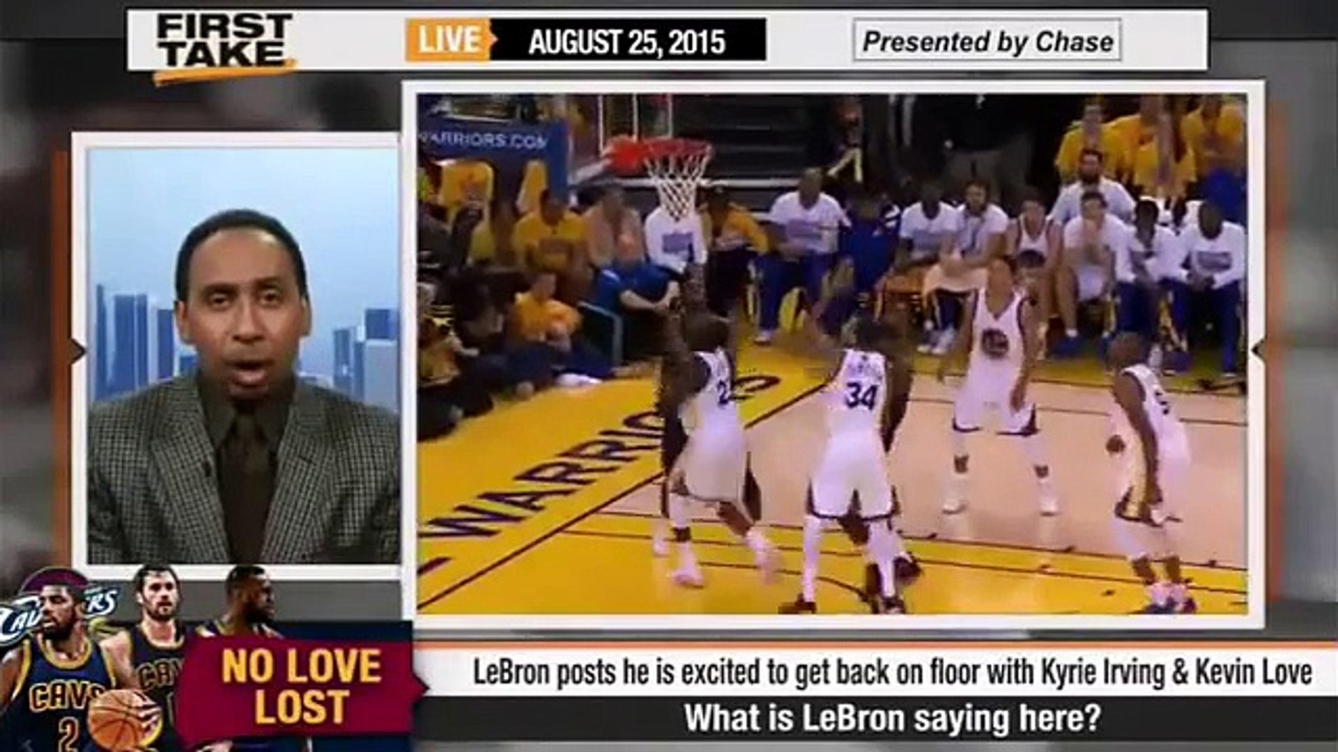 kyrie irving first take