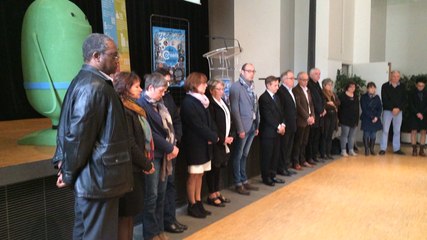 Minute de silence à Alençon