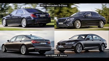 2016 Mercedes S Class Vs 2016 BMW 7 Series DESIGN!