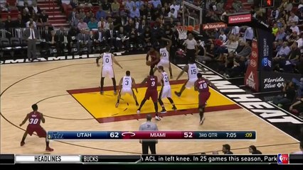 December 17, 2014 NBATV Game 26 Miami Heat @ Utah Jazz Loss (12 14)(NBA Gametime)