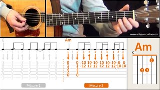 Jouer Wild Horses (The Rolling Stones) - Cours guitare. Tuto + Tab