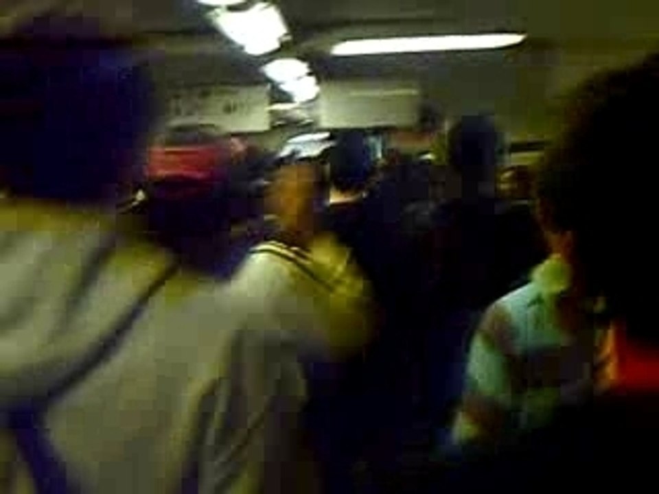 psg ol boulogne ambiance metro chant