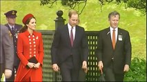 Welcome Ceremony to Kate Middleton Prince William and George in New Zealand
