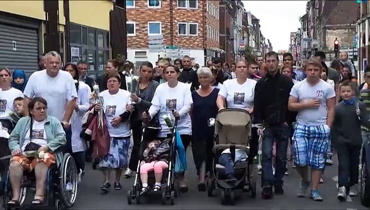 Marche blanche en souvenir du petit Mathieu