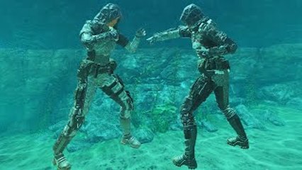 KWEBBELKOP-EXTREME FIST FIGHT UNDER WATER! (Black Ops 3 Minigames)