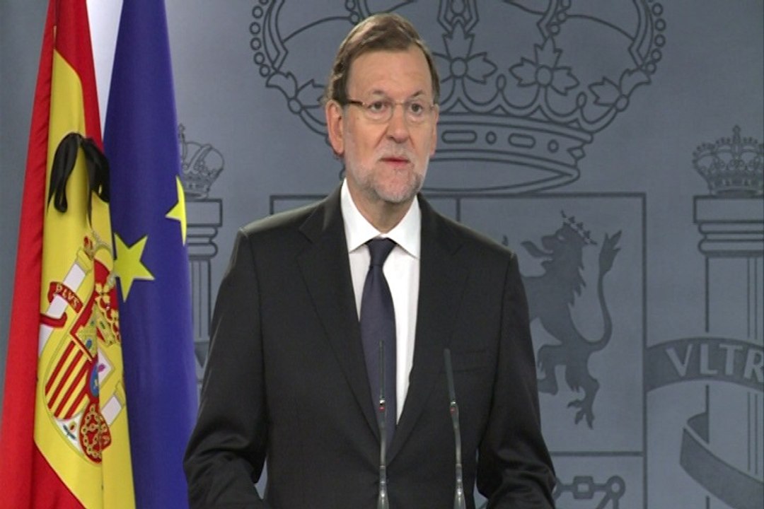 Rajoy: "Todos somos Francia"