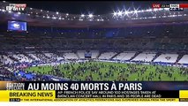 Paris Attack _ Stade de France Pitch Floods With Spectators