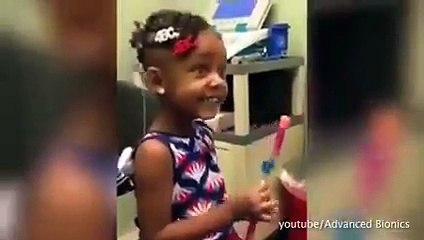 See reaction when people truly hear for the first time