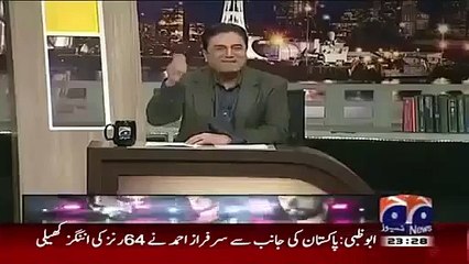 Naeem Bukhari is telling funny story about his visit to USA