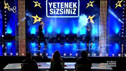 Bekirhan ve Hicabi'nin Rap Performansı  yetenek sizisniz