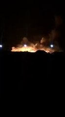 Calais : un énorme incendie ravage le camps de réfugiés