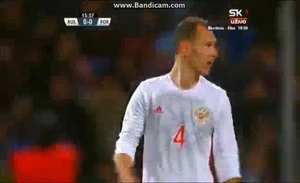 Nani Amazing CHANCE Russia 0-0 Portugal 14.11.2015 HD