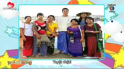 [vietsub] Nadech hớp hồn các cô gái Myanmar, rủ Yaya mừng sinh nhất bố - MMBT 091115