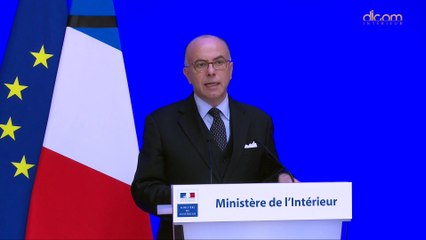 Déclaration de Bernard Cazeneuve suite aux attentats de Paris