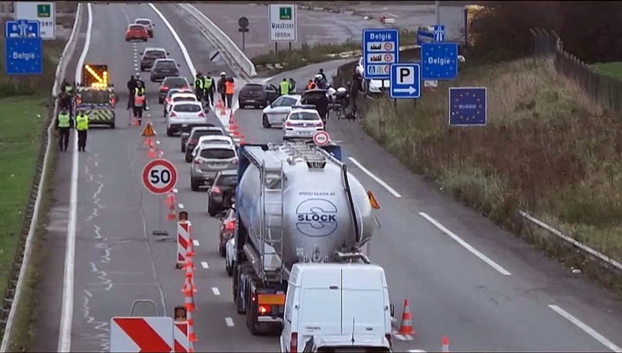 Contrôles Frontière Neuville-en-Ferrain