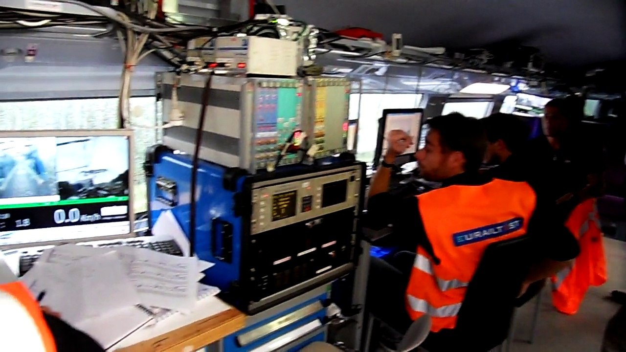 Départ essai TGV Rhin-Rhône