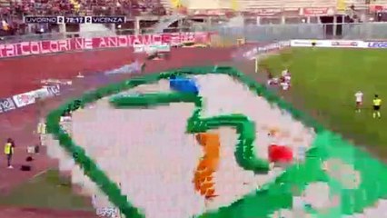 Daniele Vantaggiato Fantastic Goal Livorno 2-2 Vicenza Serie B 14.11.2015 HD