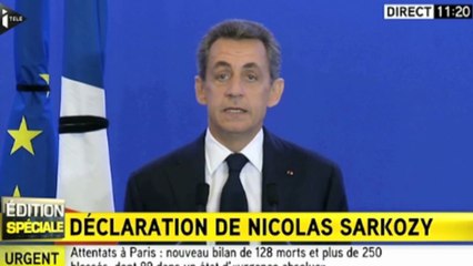 Sarkozy : "La guerre que nous devons livrer doit être totale"