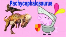 the numbers Peppa Pig,dinosaurios,los números en español para niños con Peppapig peppa pig