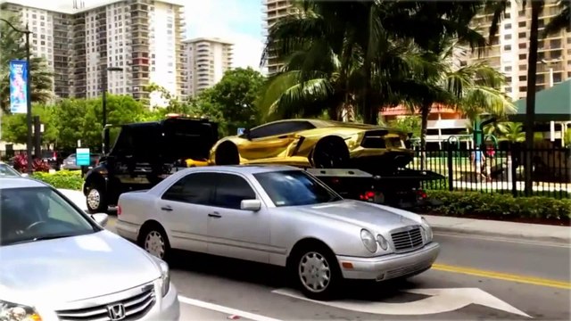 First Gold Plated Lamborghini Aventador LP700-4 Better only Lamborghini Veneno,Lamborghini Egoista