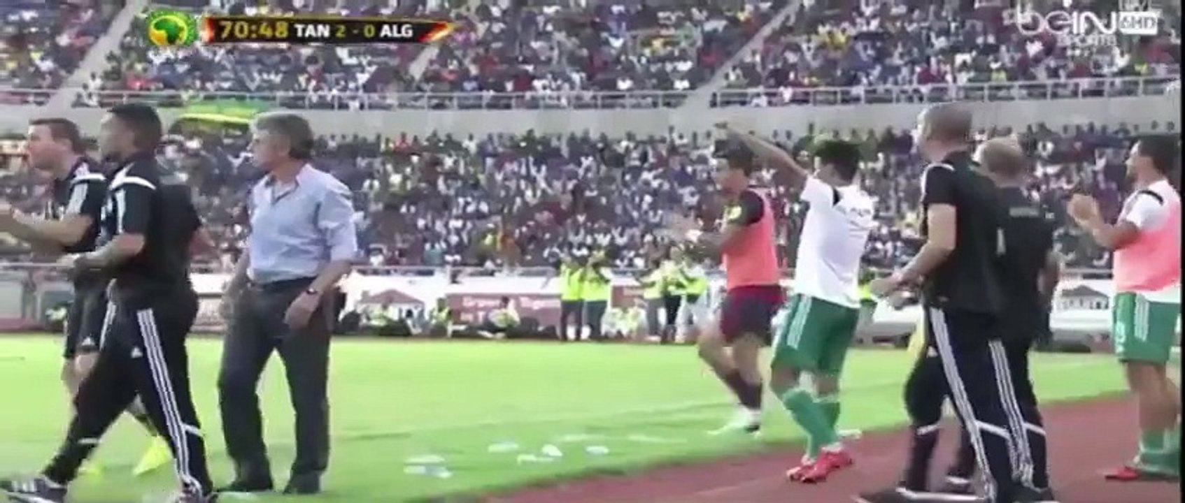 Algérie VS Tanzanie - Premier but de l'Algérie - Hafid Daradji (14_11_2015)