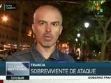 Francia: sobrevivientes de los ataques en París ofrecen testimonios