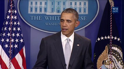 The President Delivers a Statement on the attacks in Paris