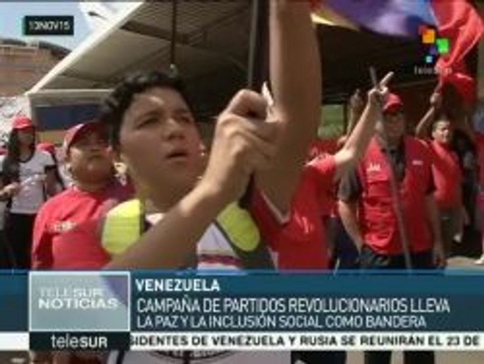 Venezuela inicia campaña electoral para las parlamentarias
