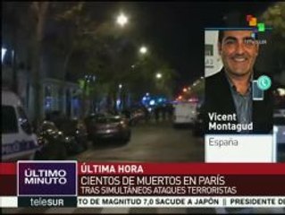 Se incrementa precipitosamente cifra de muertos por atentados en París