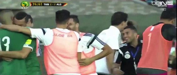 Algérie VS Tanzanie - But d'égalisation - Hafid Daradji (14/11/2015)