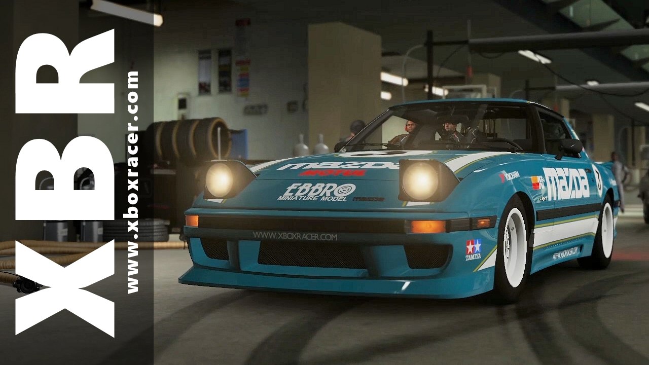 XBR Forza Motorsport Showroom – Mazda RX7 Fb Old School style
